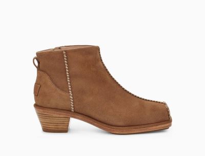 UGG Eckhaus Latta Block Cowboy Boots for Womens - Chestnut/Brown India